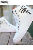 Sneakers Man Vulcanized Sneakers Male Comfortable High Top Shoes Men Autumn Spring 2023 Fashion Mens Shoes Vulcanize