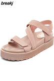 Platform Sandals Women Heels Flats Elegant Summer Shoes for Women 2023 Fashion Beach Luxury Designer Shoes Girls