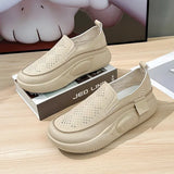 Shoes Woman Summer 2023 New In Casual Slip-on Sneakers Fashion Hollow Breathable Loafers Women Running Shoes