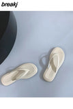 Brand Slippers Summer Shoes Women Flat Casual Slides Leisure Sandal Female Beach Flip Flops Green Slipper Sandales