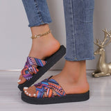 Flat Women's Shoes Beach Sandals Outdoor Casual Slippers Large Size Women Sandals Flip Flops