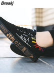 Spring Autumn New Men's Flat Shoes Fashion Men's Comfortable Breathable Canvas Shoes Men's Lace Casual