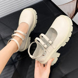 Women's Lolita Shoes 2023 New Women's Buckle Casual Shoes Thick Heel Women's Mary Jane Shoes Women's High