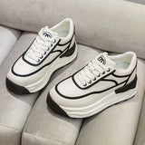 Designer Shoes for Women 2023 Authentic Leather Casual Sneakers Girls Elegant Platform Sports Shoes Flats Tennis