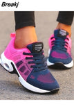 Autumn Women Running Sneakers Breathable Mesh Light Weight Sports Shoes Casual Walking Shoes Tenis Feminino Zapatos