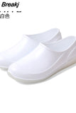 2023Women's Flat Shoe Spring Autumn Casual Lace up Women Rain Shoes Rubber Waterproof Shoes For Women Flat Rain Comfortable