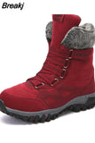 Women Boots High Quality Comfortable Winter Long Boots Shoes Woman Keep Warm Waterproof Platform Snow Boots Botas