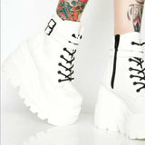 Breakj Explosive Pine Cake Thick-Singing High-Top Buckle With Casual Women's