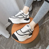 Designer Shoes for Women 2023 Authentic Leather Casual Sneakers Girls Elegant Platform Sports Shoes Flats Tennis