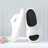 Massage Slippers for Woman Bathroom Home Thick Platform Sandals Women 2023 Summer Thick Bottom Non Slip Female Flip