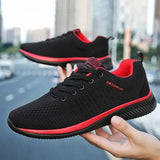 Men Sport Shoes Breathable Lightweight Running Sneakers Walking Casual Breathable Shoes Non-slip Comfortable Men Shoes
