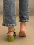 Round Toe Sandals Shoes Ladies Casual 2023 Summer Hollow Beach Elegant Shoes Korean Fashion Party Shoes Woman