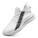 Men Sneakers White Mesh Breathable Trainers Light Running Shoes Comfortable Sports Men Shoes Dropshipping Zapatillas De