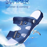 Men's Slippers Outdoor Leisure Summer Flip-Flops Man Sandals Bathroom Inside Outside Beach Mens