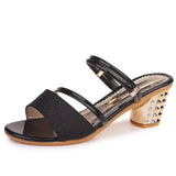 2022 Gold Women Pumps Sandals Summer Open Toe High Heels Low Block Heel Shoes Gladiator Ankle Strap High Gladiator Women