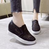 shoes for women black white lace flower shoes women loafers 2023 women casual shoes comfortable platform