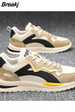 Men Sneakers Summer Mesh Breathable Outdoor Running Shoes Fashion Casual Tennis Shoes Lightweight Comfortable Male Sport