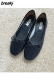 Fashion Leopard Flats Shoes Women Flat Ballerina Casual Slip On Soft Moccasin Round Toe Shallow Female Boat Shoe Dress