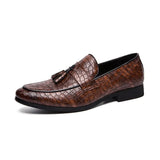 light soft Leather Men Shoes Loafers Slip On Comfortable Moccasins Flats Casual Boat Driving