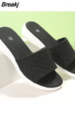 Women Sewing Slippers Casual Sandals Shoes for Women Summer New Platform Fashion Comfort Beach Slippers Sandalias Plus