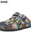 New Summer Buckle Cork Slipper 2023 Casual Women Beach Outside Non-slip Closed Toe Cut-outs Slides