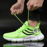 Men Sneakers Summer 2023 Mesh Breathable White Running Tennis Shoes Comfortable Outdoor Sports Men Brand Shoes Tenis