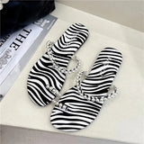 Women Slippers Flat Glitter Slides Fashion Low Pantofle Soft Jelly Luxury Summer 2023 Rubber Rome Crystal Basic