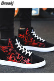 2023 New Men Casual Shoes High Top Sneakers Men Vulcanized Shoes Platform Sneakers Quality Mens Sneakers