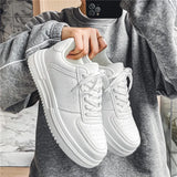 Men Skateboarding Shoes Comfortable Thick Bottom Platform Casual Shoes Men Vulcanized Shoes Sneakers Student