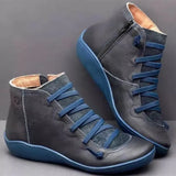 Autumn And Winter New Women's Boots Large Size Leisure Women's Boots Large Size Independent Station Short Boots Women's