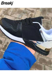 New Arrival Women Sneakers Fashion Mixed Color Casual Sports Running Shoes For Woman Suede Leather Comfort