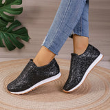 Breakj New Women's Single-Shoe Lid Water Drill Tight Casual Single-Shoe Thick-Soled Fish Mouth Single