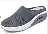 Women Slipper Walking Shoes Air Cushion Slip-On Orthopedic Diabetic Ladies Platform Mules Mesh Lightweight Slipper Wedge
