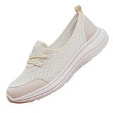 Breakj Spring Large-Size Sleeve Lazy Shoes A Foot Pedal Casual Women's Shoes Mother Shoes Low-Bottomed Hiking