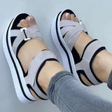 Women Sandals Lightweight Heels Sandals Summer Shoes For Women Wedge Sandal With Platform Sandalias Mujer Summer Footwear