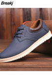 Shoes Men Leather Men 2023 Summer Brand Comfortable Flat Shoes for Men Trendy Sneaker Men Lace Up Oxfords
