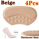 Shoe Heel Sticker Insoles Sports Shoes Adjust Size Heel Liner Grips Protector Sticker Pain Relief Patch Foot Back