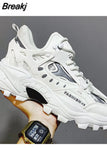 Mens Sneakers Breathable Damping Sports Shoes Casual Thick Sole Running Shoes Trainers Sport Platform Sneakers for