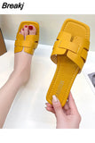 Design Beach Flat Shoes Female Slippers Summer Slipper Women Shoes Ladies High Quality Slides New Sandals Womens