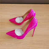 Rose dress pumps sexy pointed toe 12cm thin high heel party nightclub energy gorgeous 10cm 8cm lady shoes QP058
