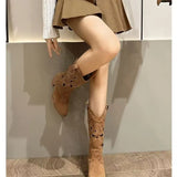 women's boots, pointed cut, heavy-duty sole, multiple colors 2023 Spring