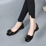 De Mujer Women Cute Sweet Light Weight Comfort Spring & Summer Square Heel Shoes Lady Casual Sky Blue Pumps