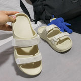 Men Slippers Trend Male Summer New Outdoor Beach Casual Soft Sole Sandals Fashion Women Indoor Home Couple Non-slip