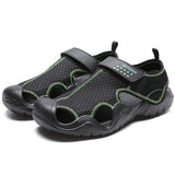 New Mens Sandals Mesh Deck Lightweight Beach Sandals Fisherman Shoes For Men Outdoor