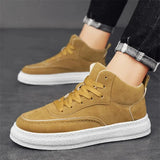 New Spring Men Shoes Platform Male Casual Sneakers Men Board Shoes Fashion Thick-soled Men Vulcanized Shoes