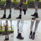 Retro Women Boots Flat Heel Winter Warm Casual Short Boots Handmade Lace-Up Ankle Boots Mori Girl Simple Women