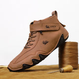 Men Casual Sneaker Leather Shoes Free Shipping Luxury Brand Sports Shoes Lace-up Ankle Boots Waterproof Winter Motorcycle