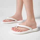 Colors Summer Beach Flip Flops for Women 2023 New Soft Bottom Platform Slippers Woman Comfy Non Slip Flat Slide