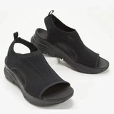 New Large-Size Fly-Woven Thick-Soled Leisure Sandals, Women's Shoes, Fish Mouth Breathable Summer Sports