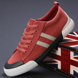 Breakj Autumn New Men's Shoes Korean Fashion Casual Men's Canvas Shoes Comfortable Flat Shoes Men's Shoes